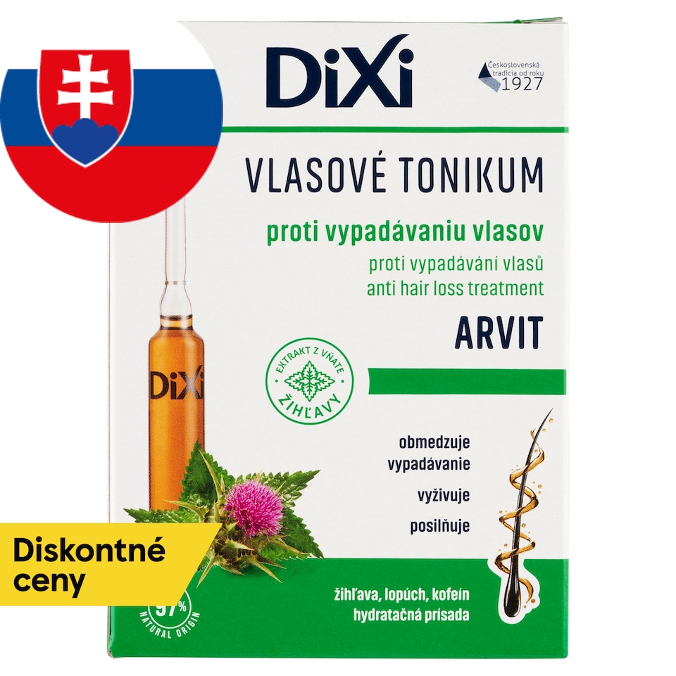 image 1 of Dixi Arvit Hair Tonic Anti Hair Loss Treatment 7 x 10 ml