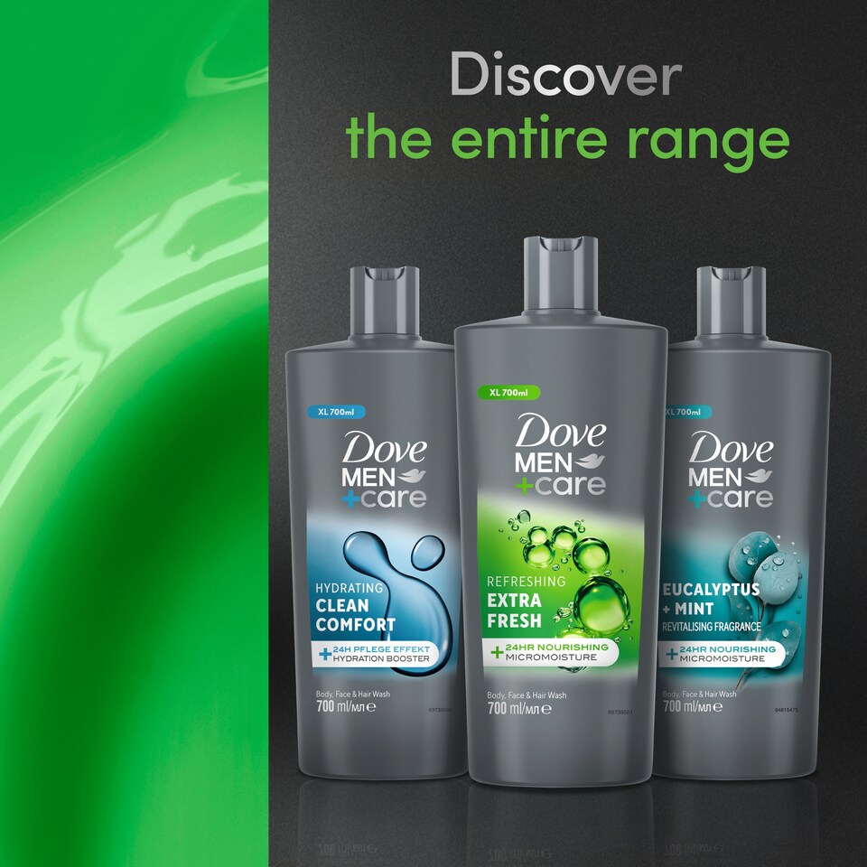 image 1 of DOVE Men+Care Shower gel extra fresh 700 ml