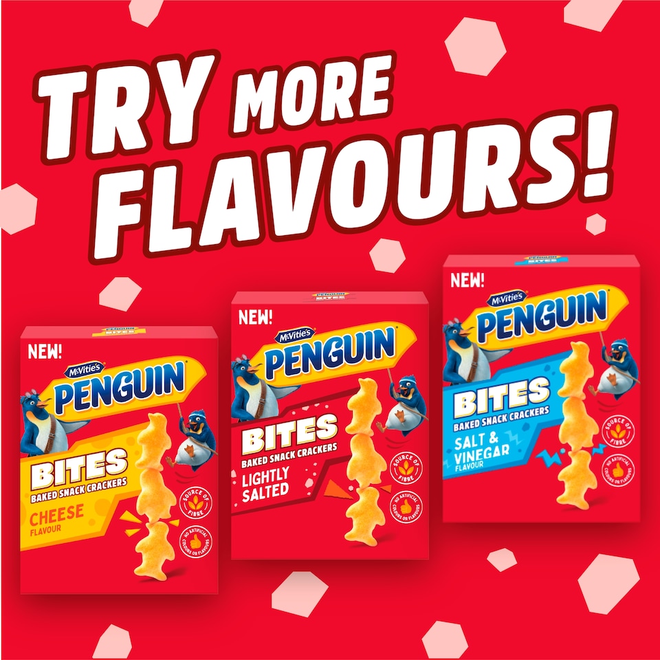 image 1 of McVitie's Penguin Bites Lightly Salted 125g