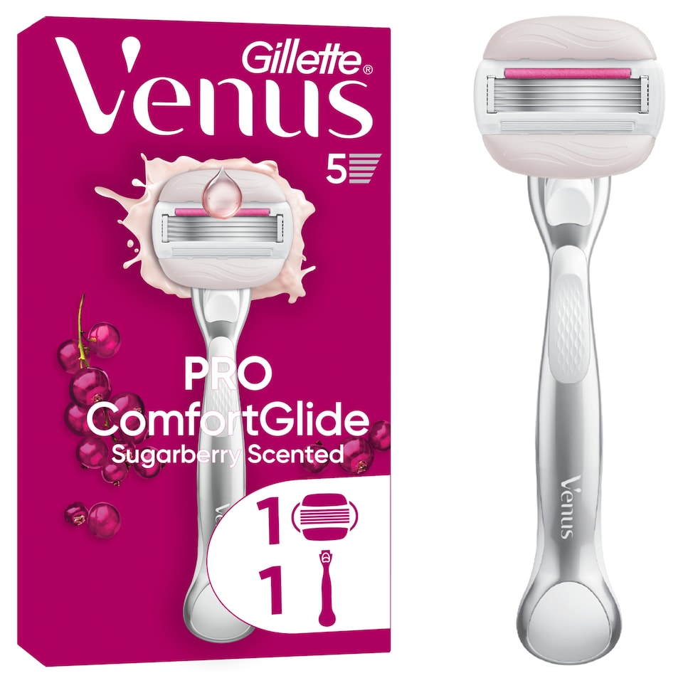 image 1 of Venus Comfortglide Sugarberry plus Olay Razor-  x1 Blade