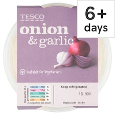 Tesco Onion And Garlic Dip 211G