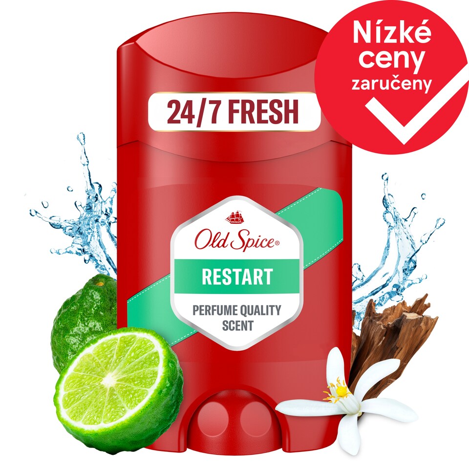 Obrázek 1 pro produkt Old Spice Restart Tuhý Deodorant Pro Muže 50ml