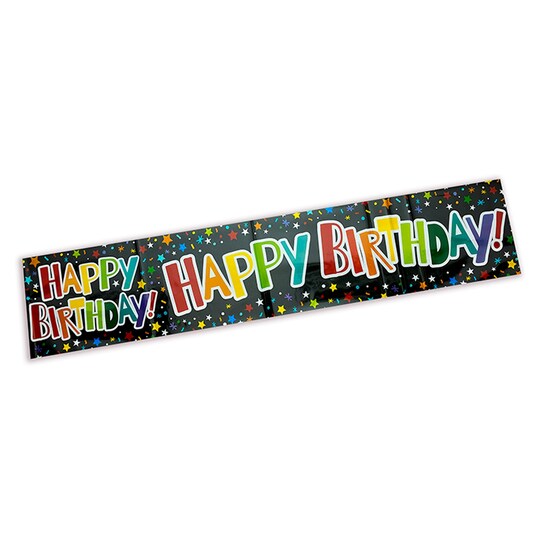 Tesco Giant Happy Birthday Banner Tesco Groceries