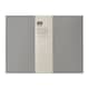 image 4 of F&F Home Faux Leather Silver/Grey Placemat 4 Pack