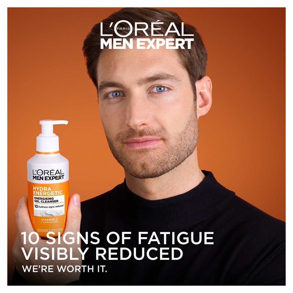 image 1 of L'Oreal Men Expert Hydra Energetic Pump Cleanser 260ml