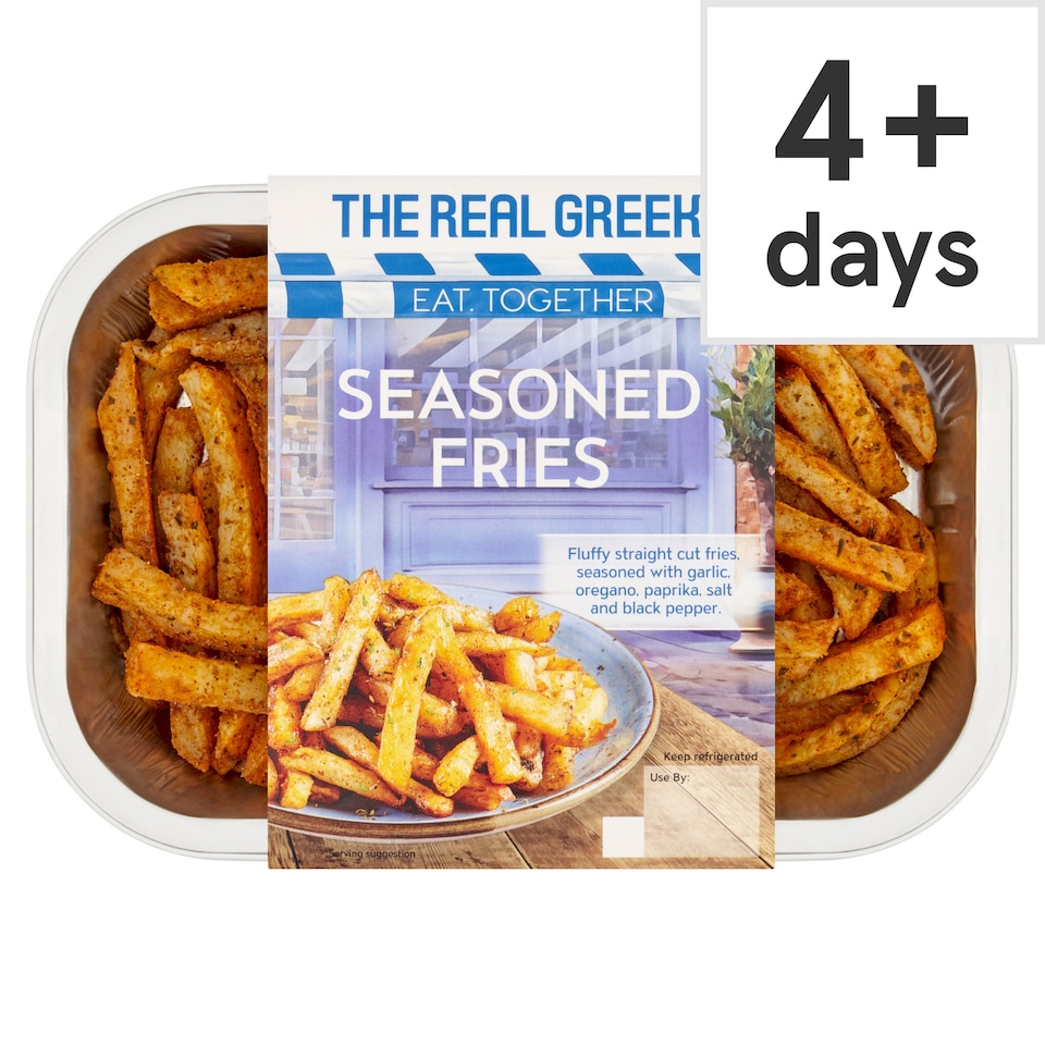 The Real Greek Seasoned Fries 300g