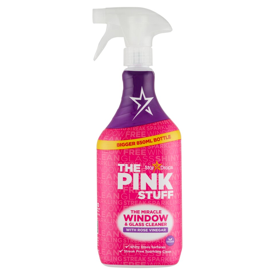 The Pink Stuff Window & Glass Cleaner 850 ml