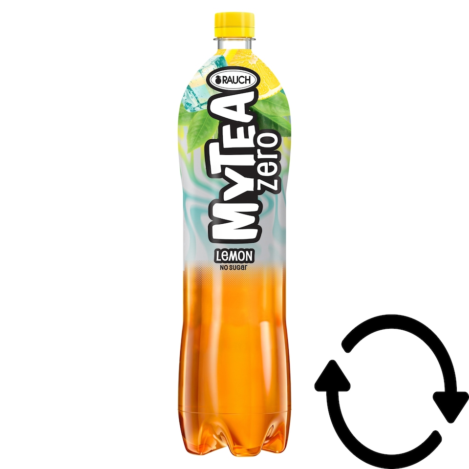 Rauch MyTea Zero cukormentes ice tea citromos üdítőital fekete teából, édesítőszerekkel 1,5 l