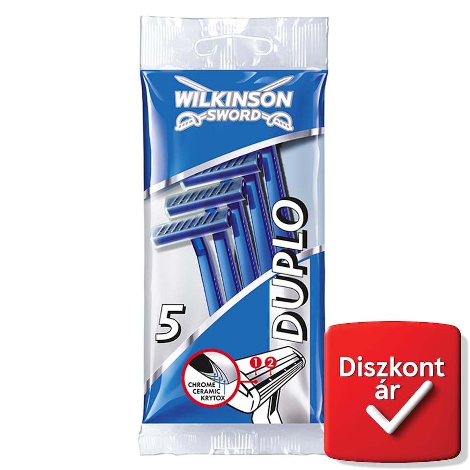 Wilkinson Sword Duplo 2 pengés eldobható borotva 5 db