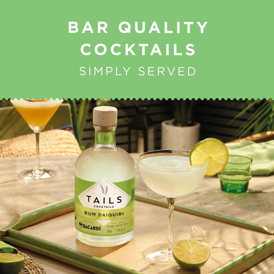image 1 of Tails Cocktails Rum Daiquiri Cocktail 500Ml