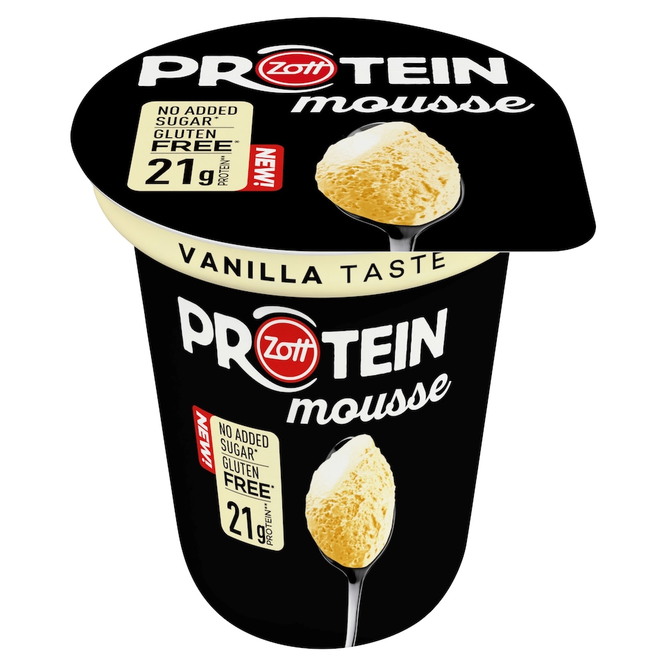 Zott Protein Mousse Vanilla Taste Dessert with Sweeteners 200 g