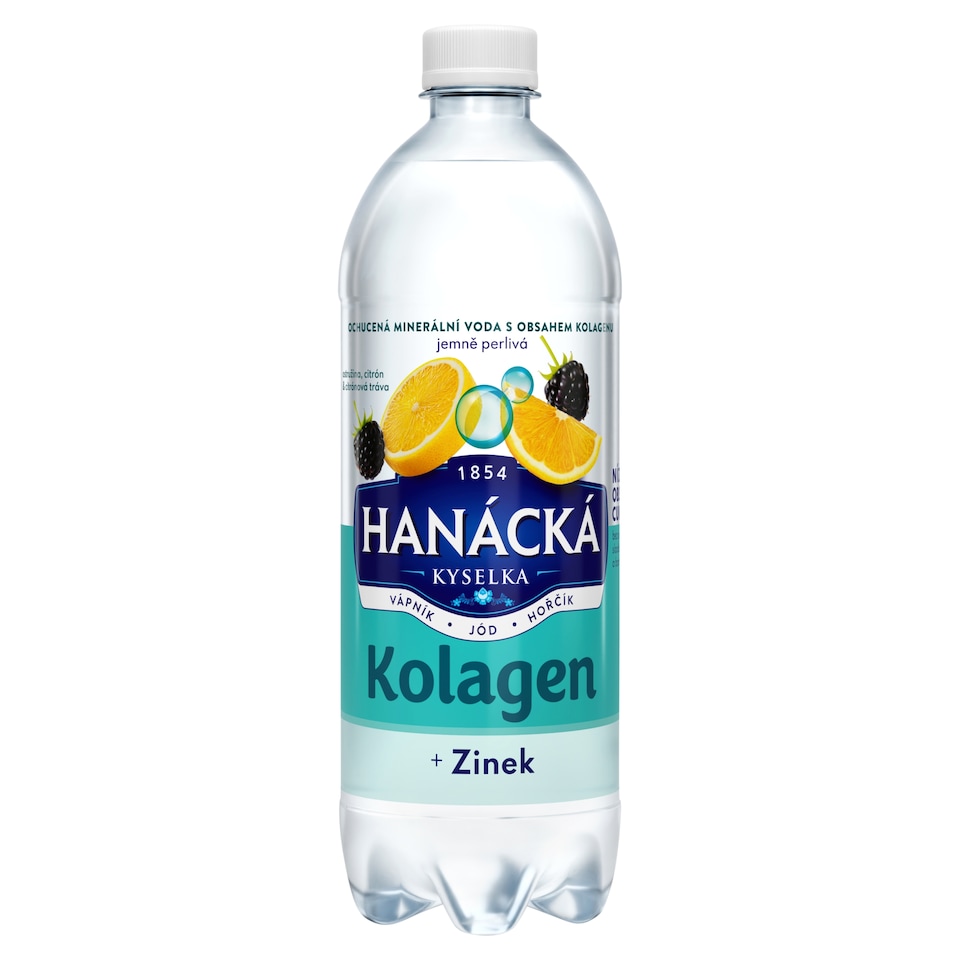 Hanácká Kyselka Ochucená minerální voda s obsahem kolagenu jemně perlivá 0,7l