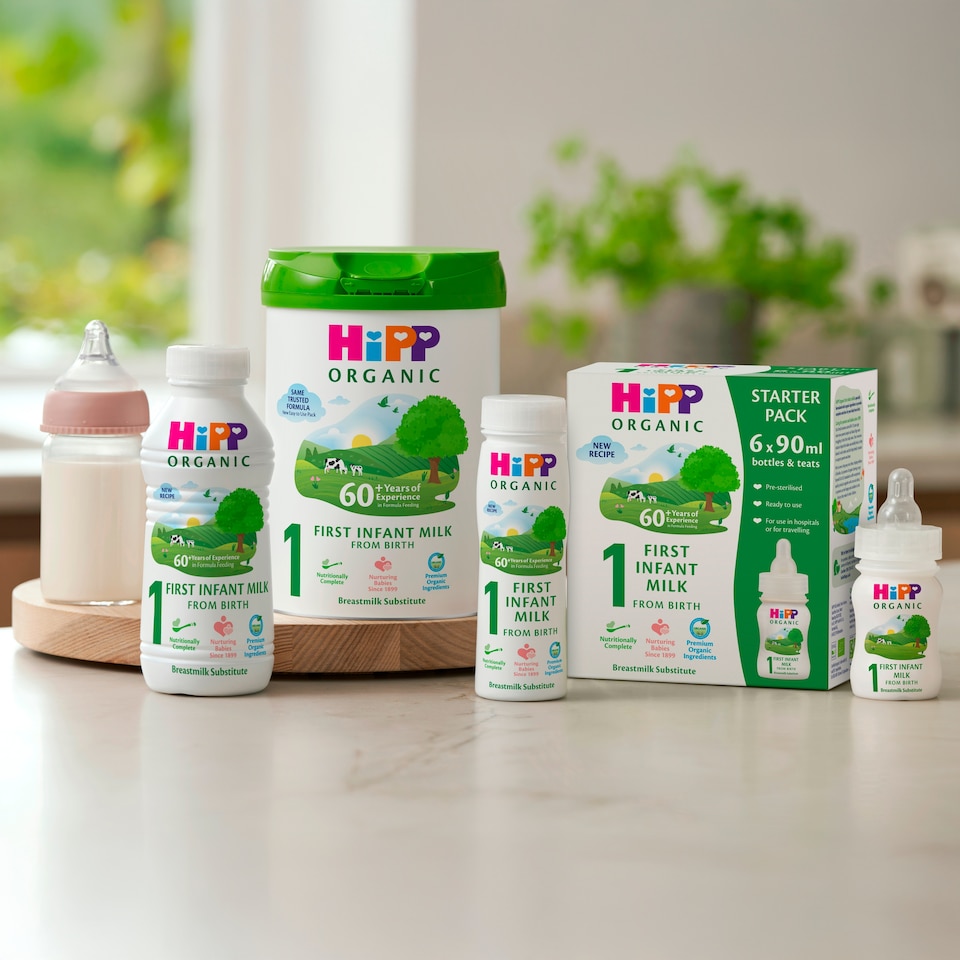 image 1 of HiPP Organic 1 First Infant Baby Milk Powder Formula, From Birth, 800g