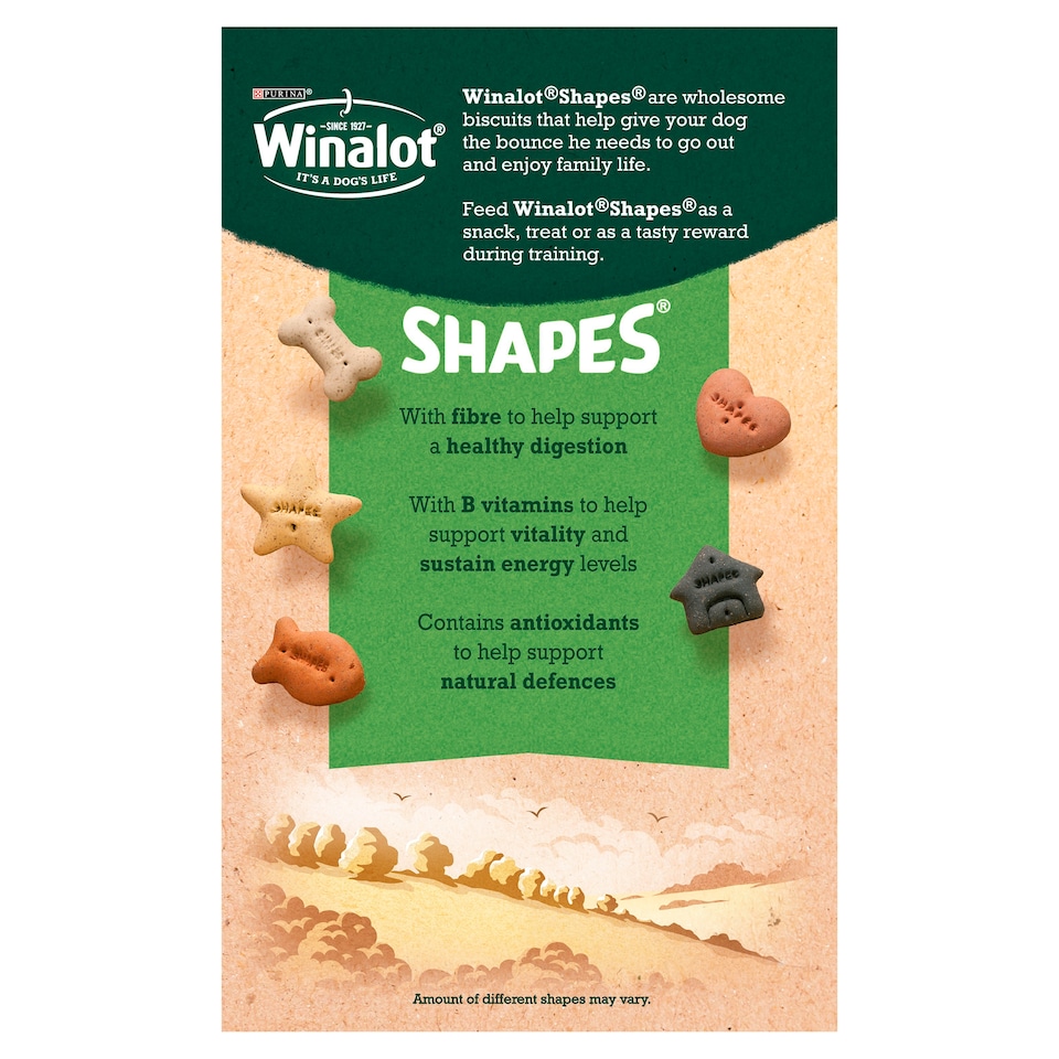 image 1 of Winalot Shapes 800G