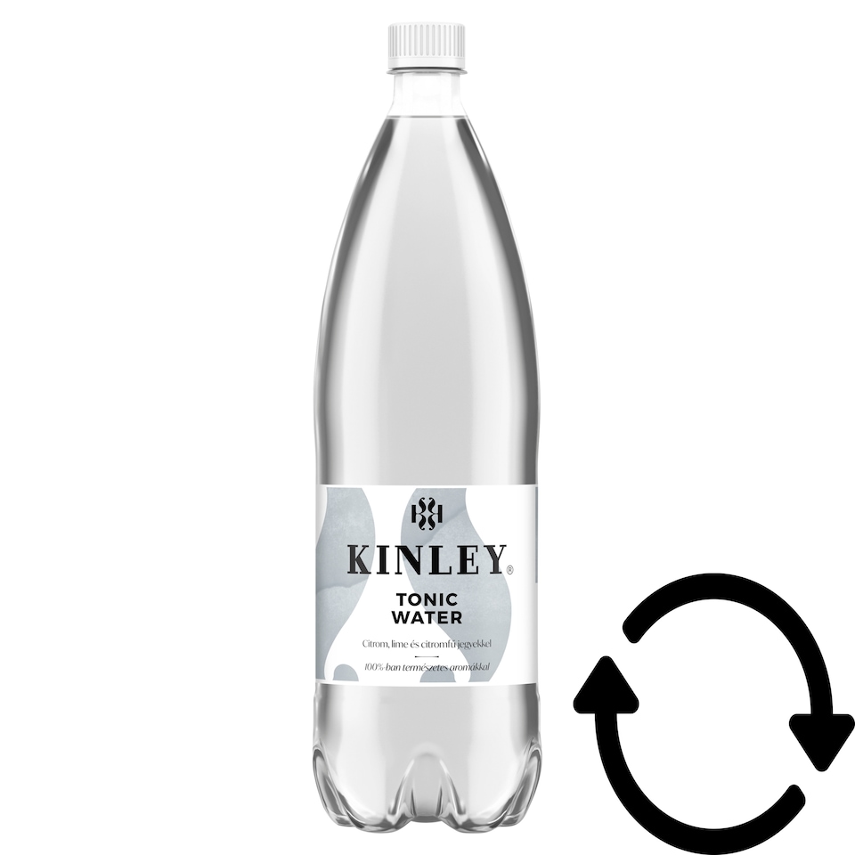 Kinley Tonic Water tonikízű szénsavas üdítőital 1,5 l