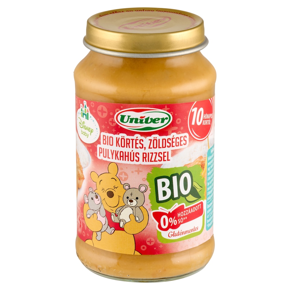 image 1 of Univer Disney Baby Organic Turkey with Pear, Vegetable and Rice Baby Food 10+ Months 220 g