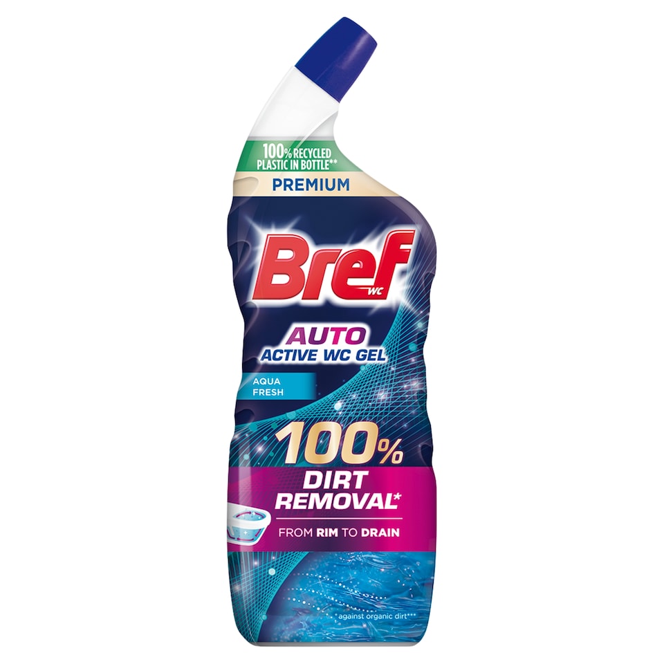 Bref Auto Active Gel Aqua Fresh Toilet Cleaner 750 ml