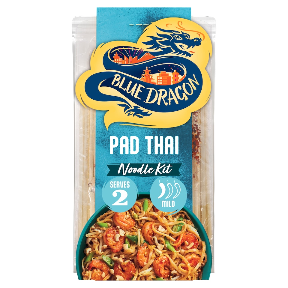 Blue Dragon Pad Thai Noodles Kit 265G