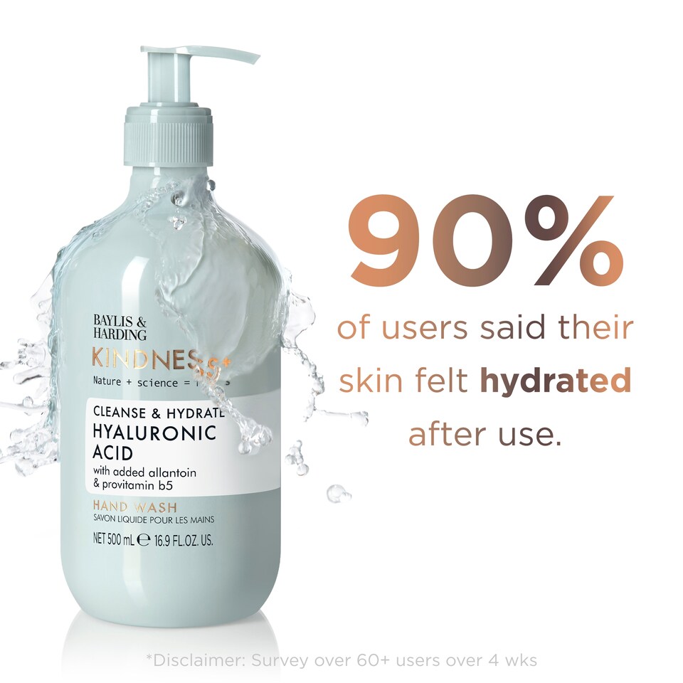 image 1 of Baylis & Harding Kindness Hyaluronic Acid Hand Wash 500ml