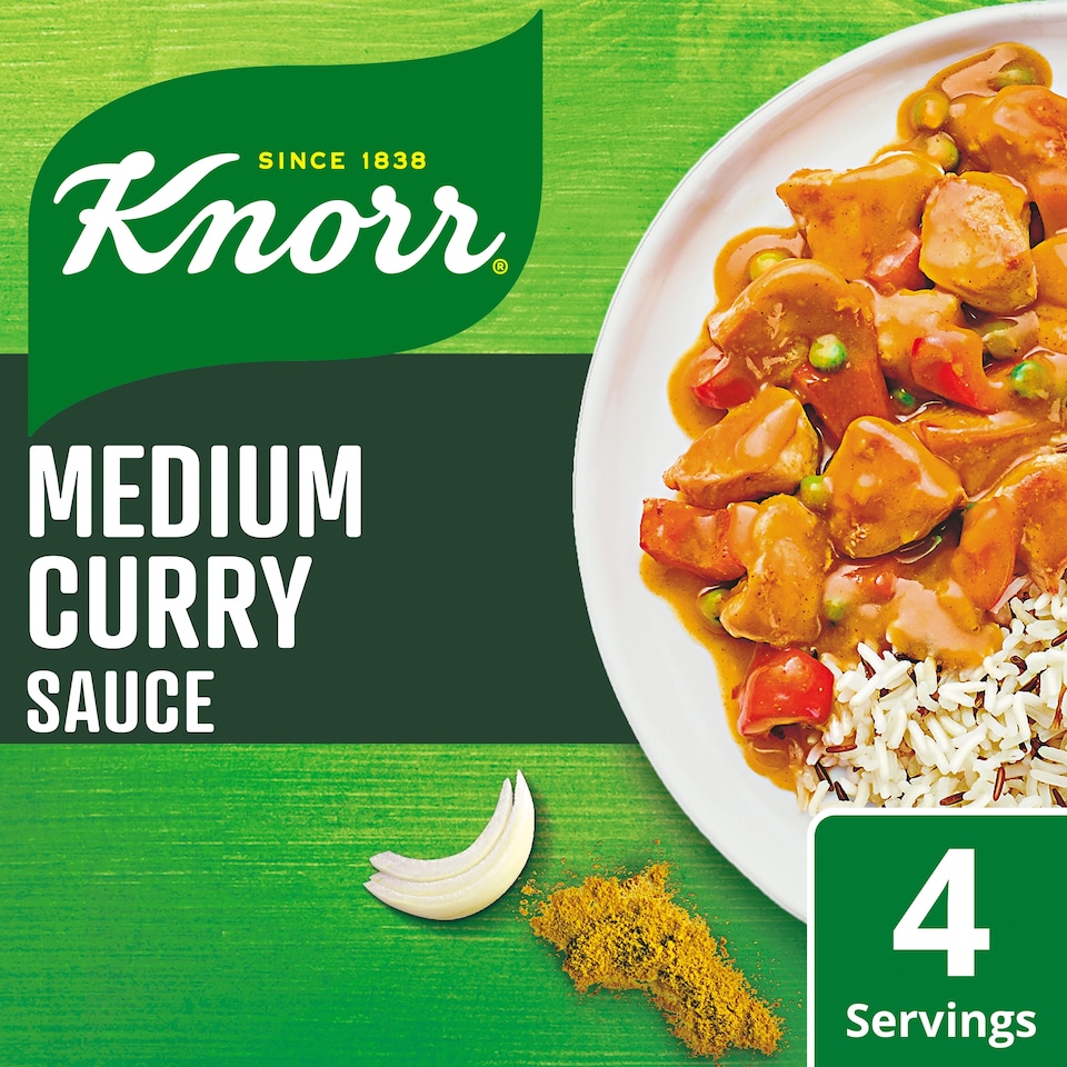 image 1 of Knorr Medium Curry Sauce Mix 47G