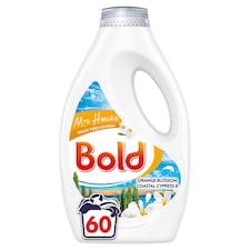 Bold Washing Liquid Orange Blossom & Coastal Cypress 60 Washes 1980ml