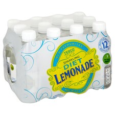 Tesco Diet Lemonade 12X250ml