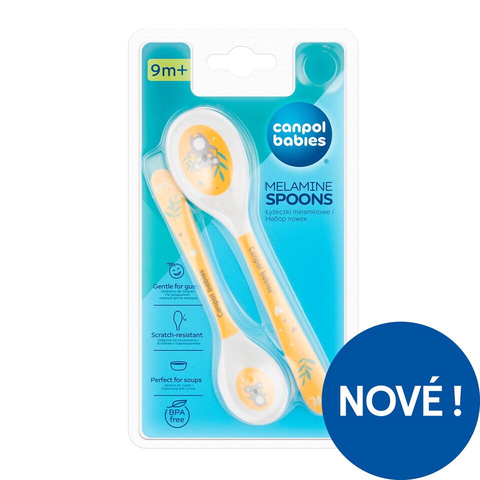 Canpol babies Melaminové lžičky EXOTIC ANIMALS 2ks