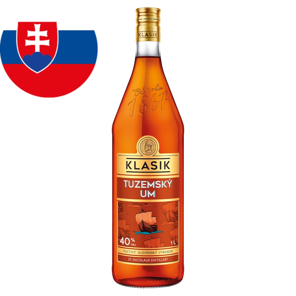 St. Nicolaus Klasik Domestic Spirit 40% 1 L