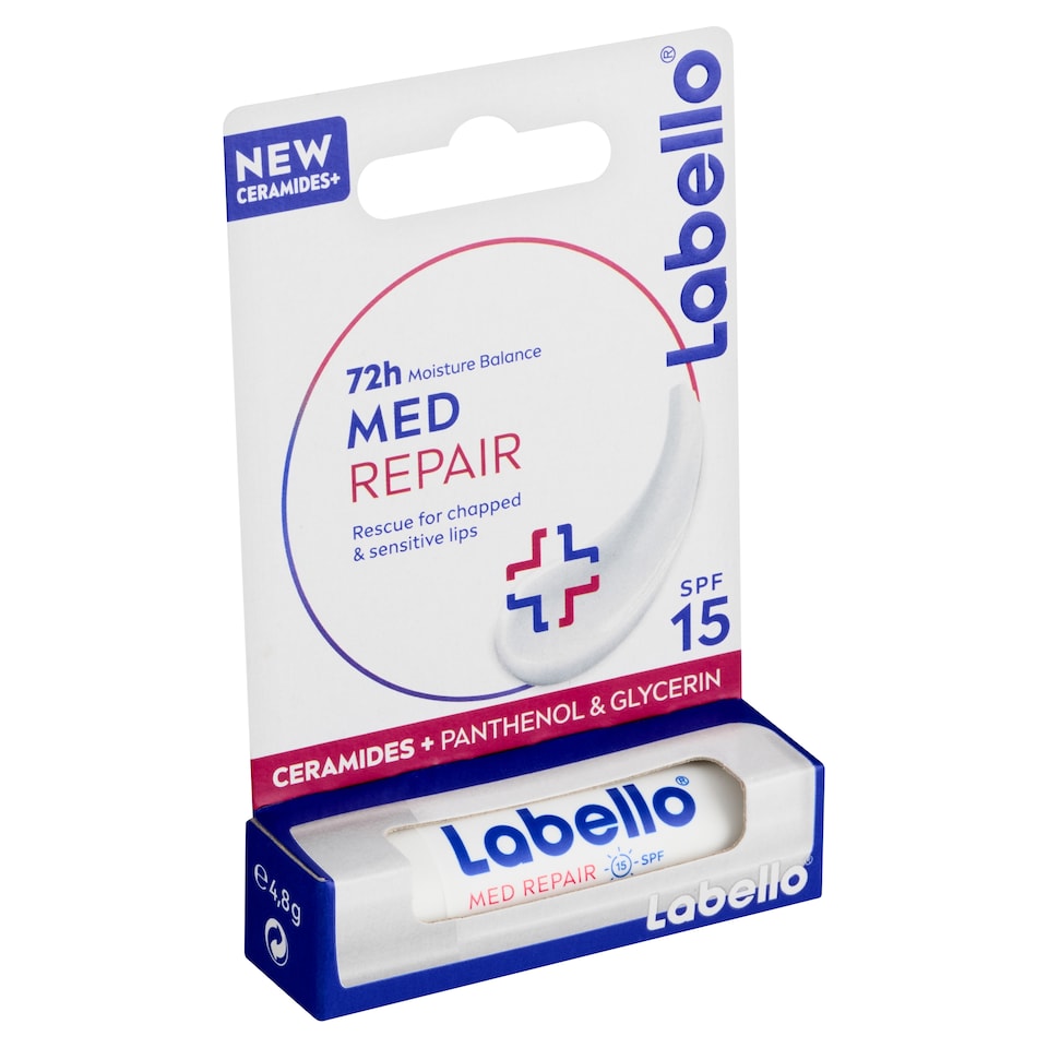 image 1 of Labello Med Repair Caring Lip Balm SPF 15 4.8 g