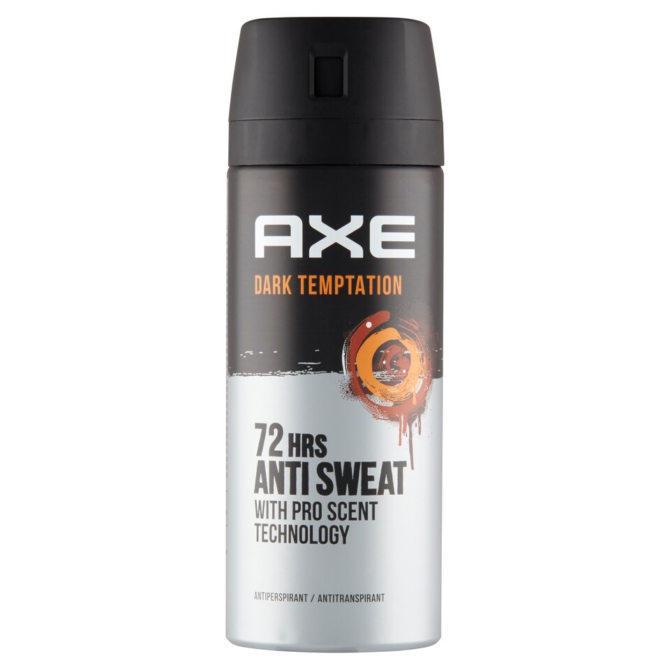 image 1 of Axe Dark Temptation Antiperspirant Spray for Men 150ml