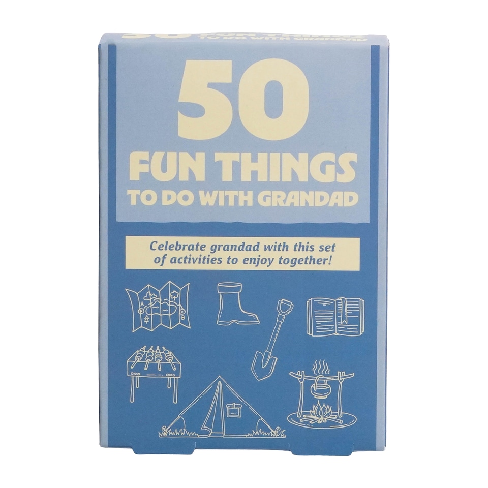 image 1 of PROFESSOR PUZZLE 50 THINGS TO DO WITH DAD/ GRANDAD ASSORTMENT