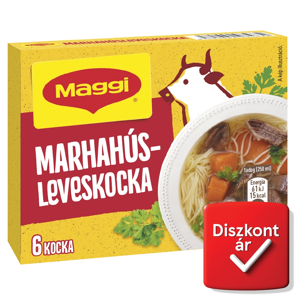 Maggi marhahúsleveskocka 60 g