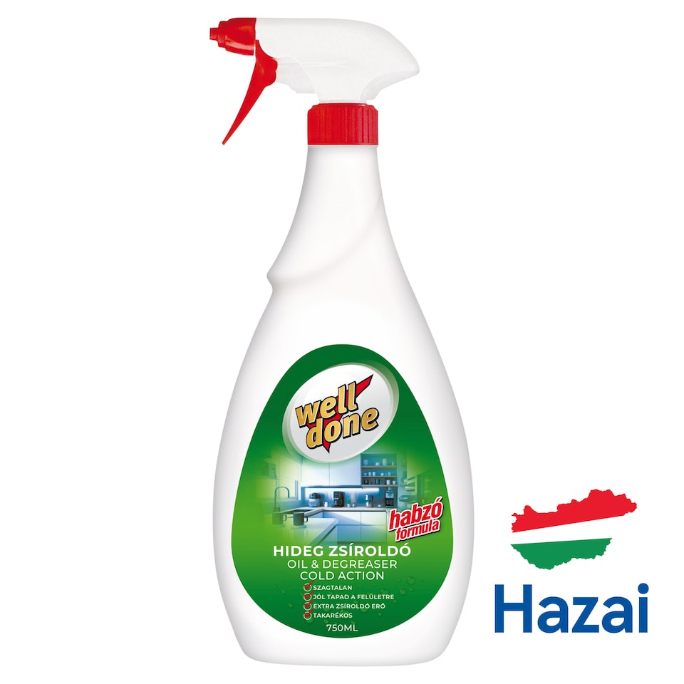 Well Done Oil & Degreaser Cold Action 750 ml