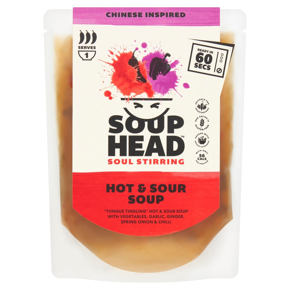 Soup Head Chinese Inspired Hot & Sour Soup 300g