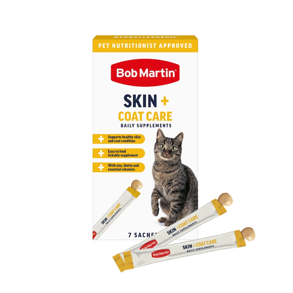 image 1 of Bob Martin Skin + Coat care daily supplement 7 sachets 105g 
