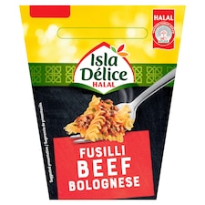 Isla Delice Halal Fusilli Beef Bolognese 300g