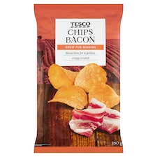 Tesco Chips Bacon 150 g