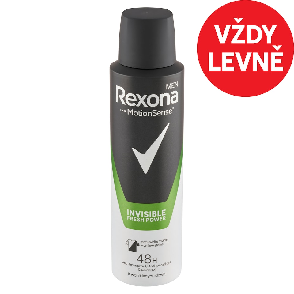 image 1 of Rexona Men Invisible Fresh Power Antiperspirant Spray 150ml