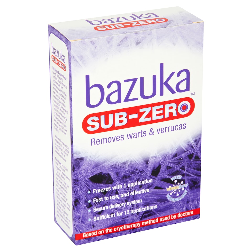 image 1 of Bazuka Sub-Zero Wart and Verruca Removal Gel 50ML