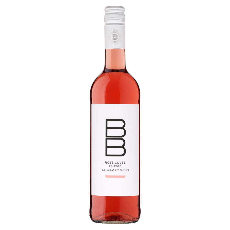 BB Rosé Cuvée Semi-Sweet Rose Wine 12% 0,75 l