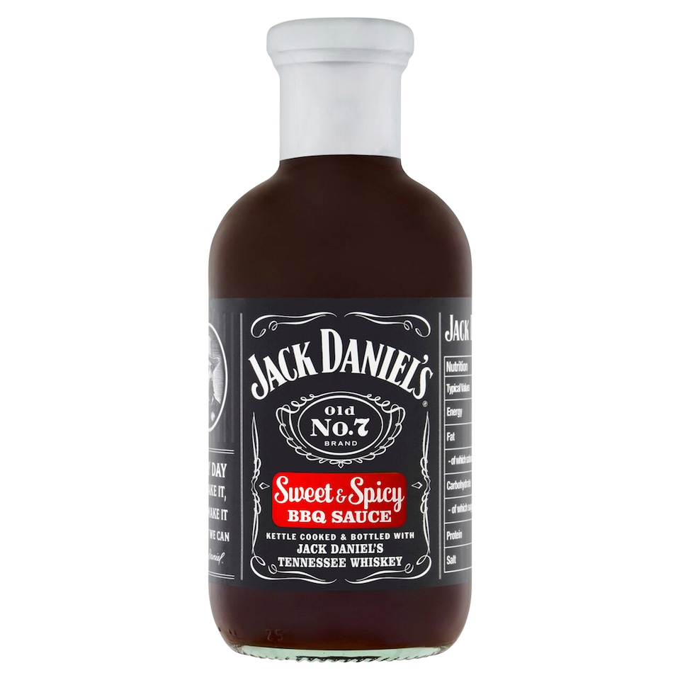Jack Daniels Bbq Gluten Free Sweet & Spicy Sauce 553G