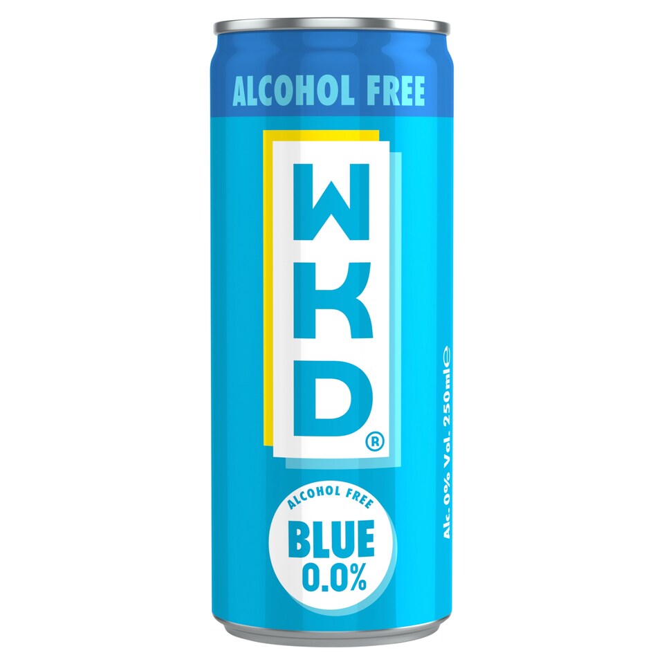 WKD Alcohol Free Blue 0% 250ml