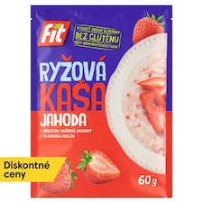 Fit Ryžová kaša jahoda 60 g