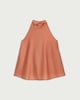 image 5 of The F&F Edit Halterneck Co-ord Top in Peach