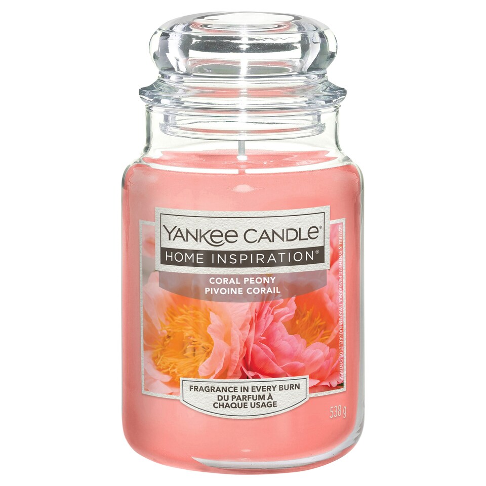 image 1 of Yankee Large Jar Candle Coral Peony