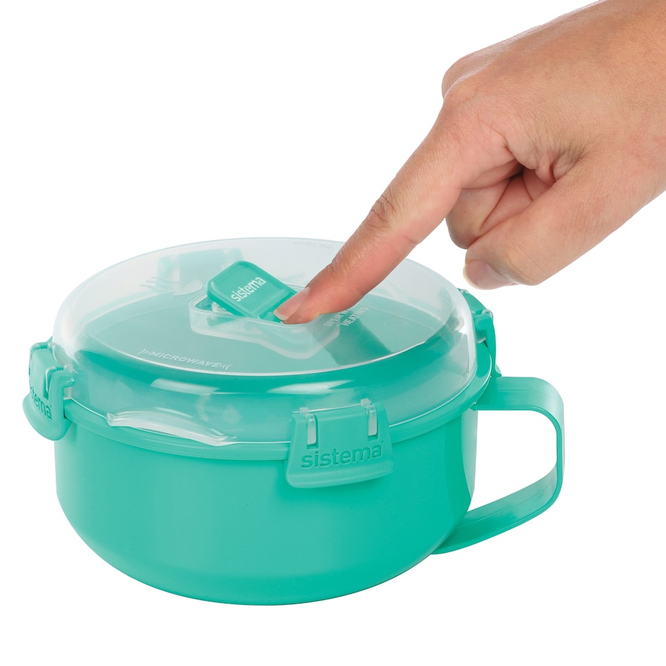 image 1 of Sistema Porridge To Go Microwave Food Storage Bowl