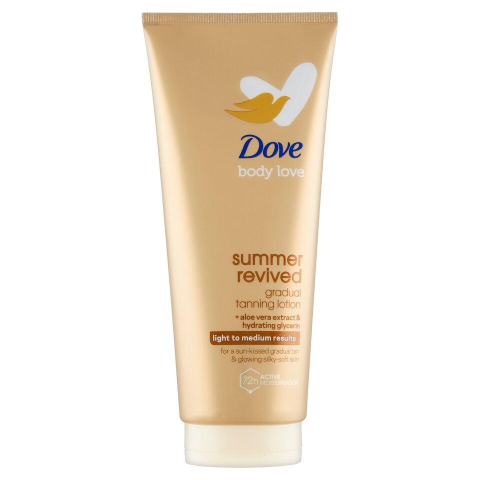 image 1 of Dove Summer Revived Fair to Medium tónovacie telové mlieko 200 ml
