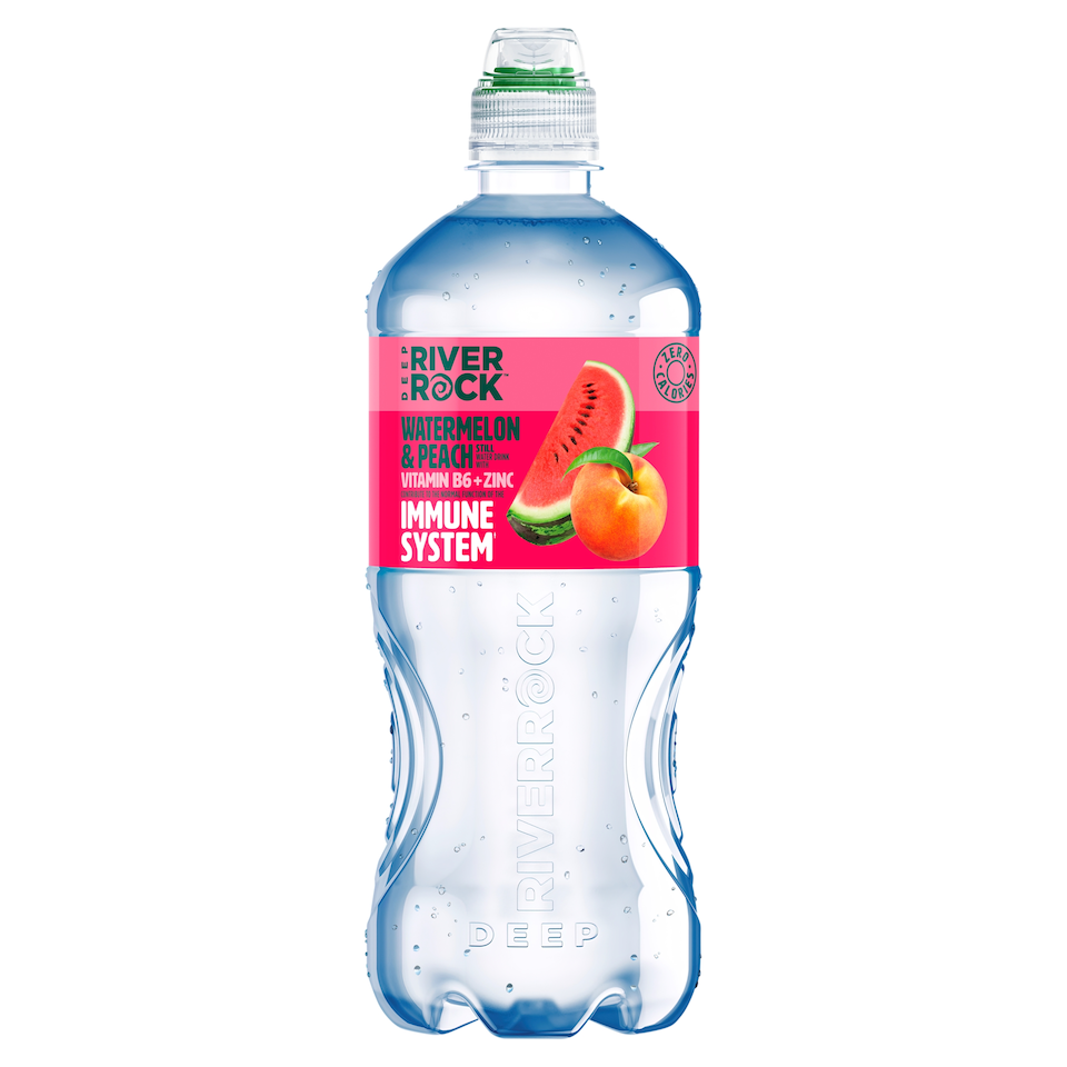 Deep River Rock Watermelon And Peach Still Water 750Ml
