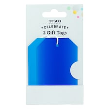 Tesco Blue Tags 2pk