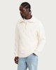 image 2 of F&F Pure Cotton Half Zip Sweatshirt in Cream